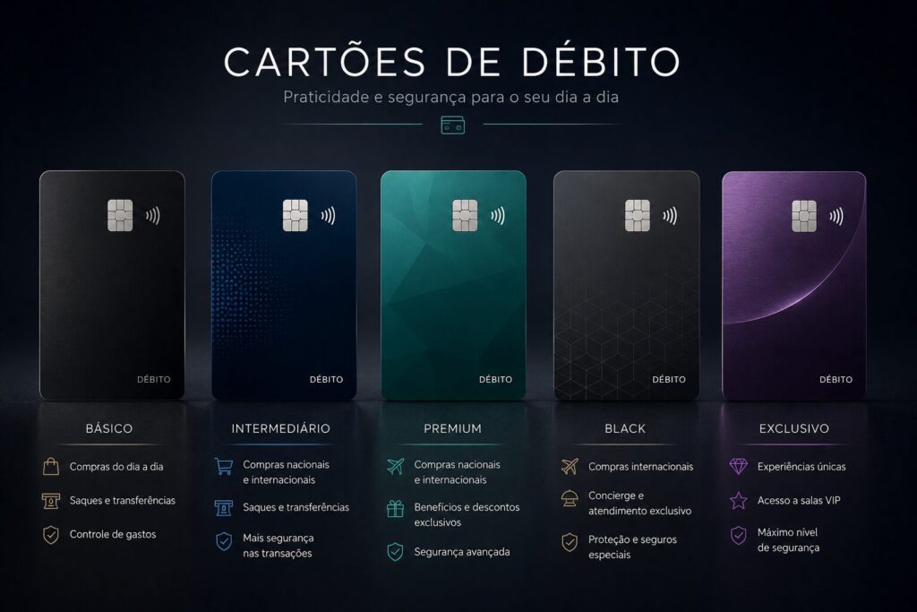 Melhores cartões de débito internacionais em 2026