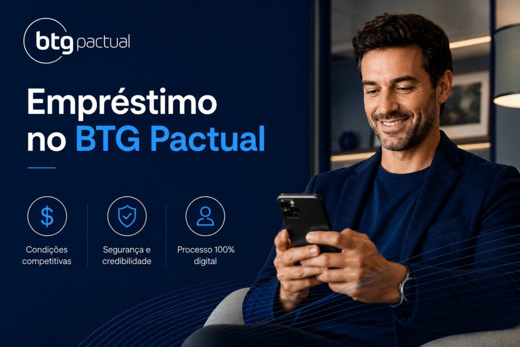 Como solicitar empréstimo no BTG Pactual?